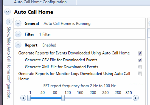 Enable CSV report generation in Instantel THOR